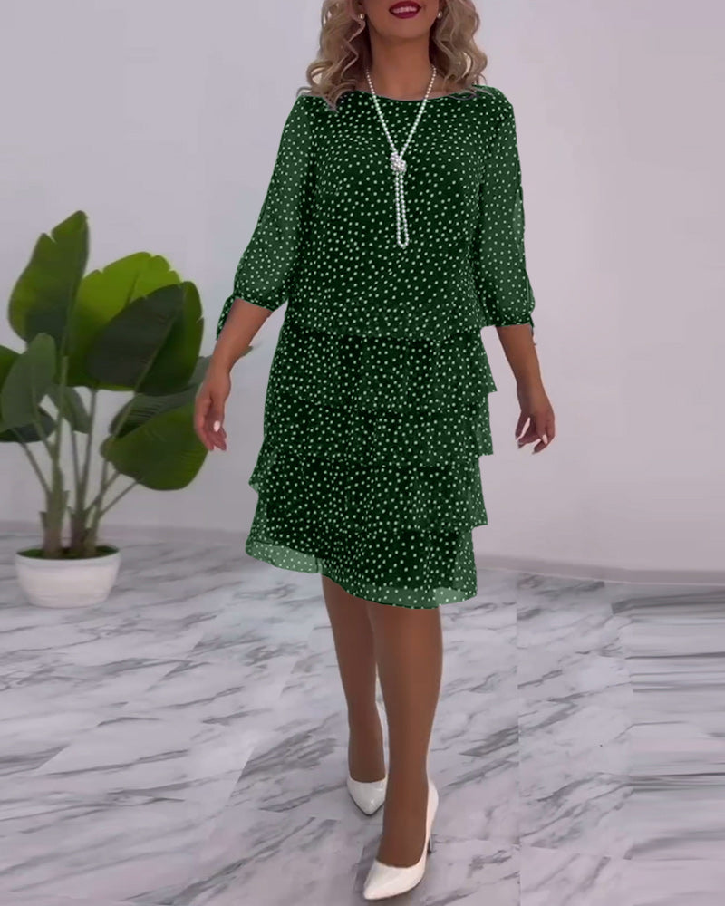 Mildred | Elegant Layered Dress
