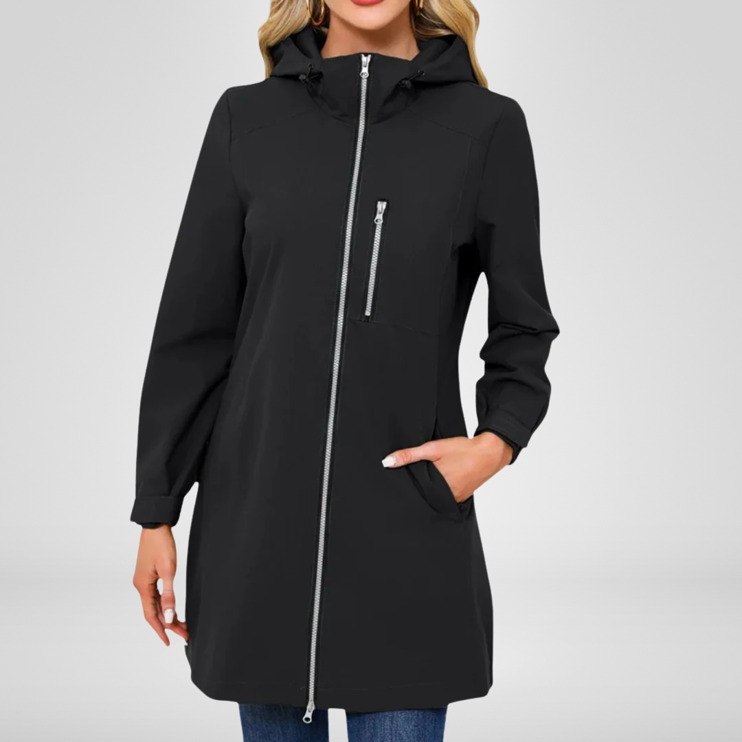 Agnessa | Waterproof Long Jacket