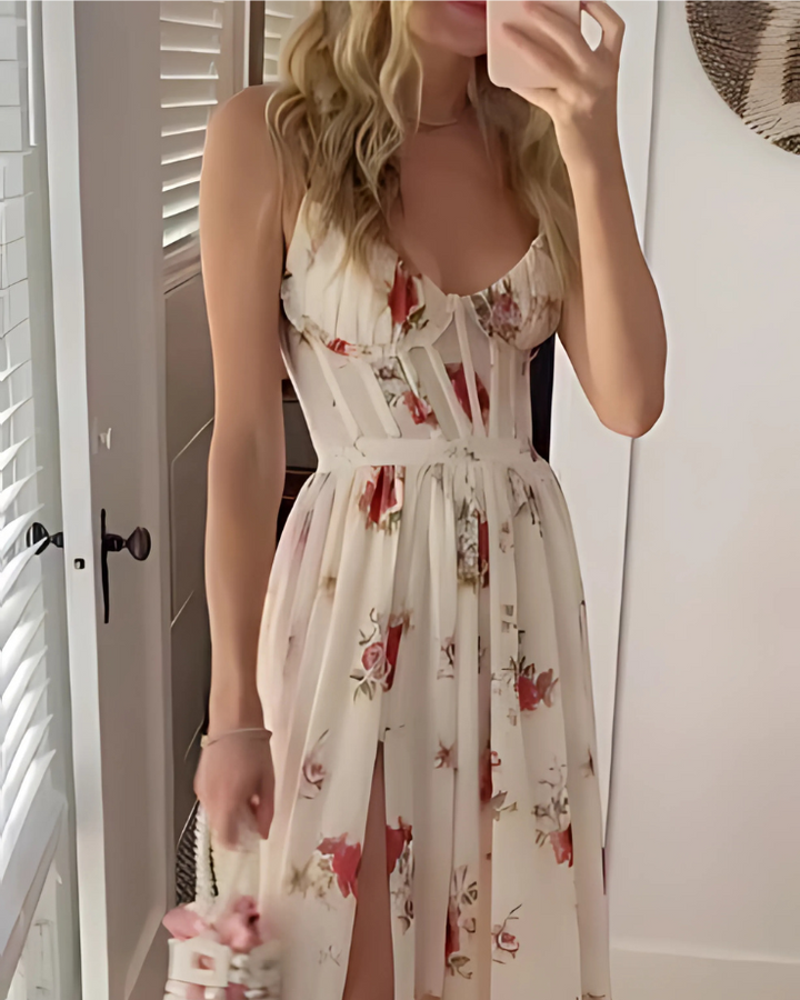 Florrie | Elegant Flowery Dress