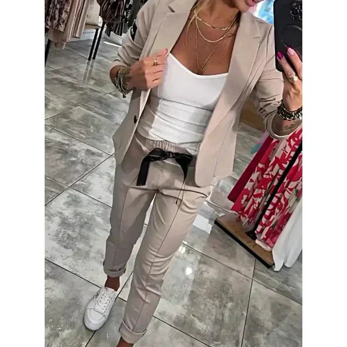 BELINDA | ELEGANT & COMFY TWO-PIECE SUIT