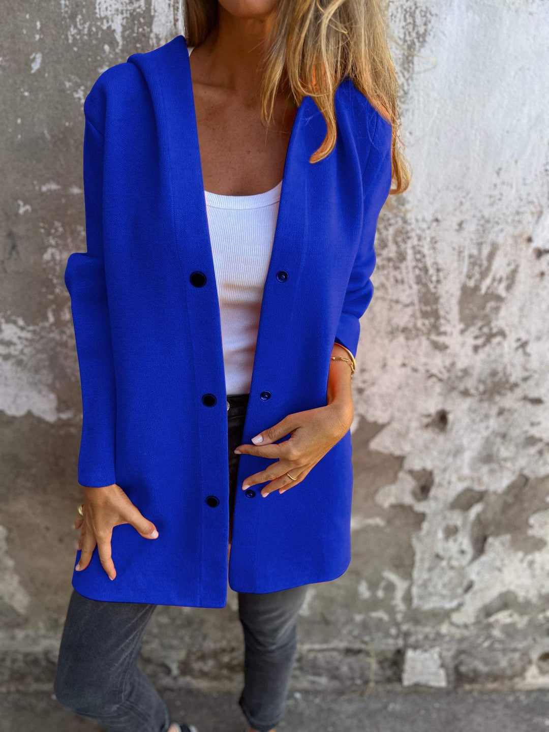 CAROLINE | COSY BUTTON-UP JACKET