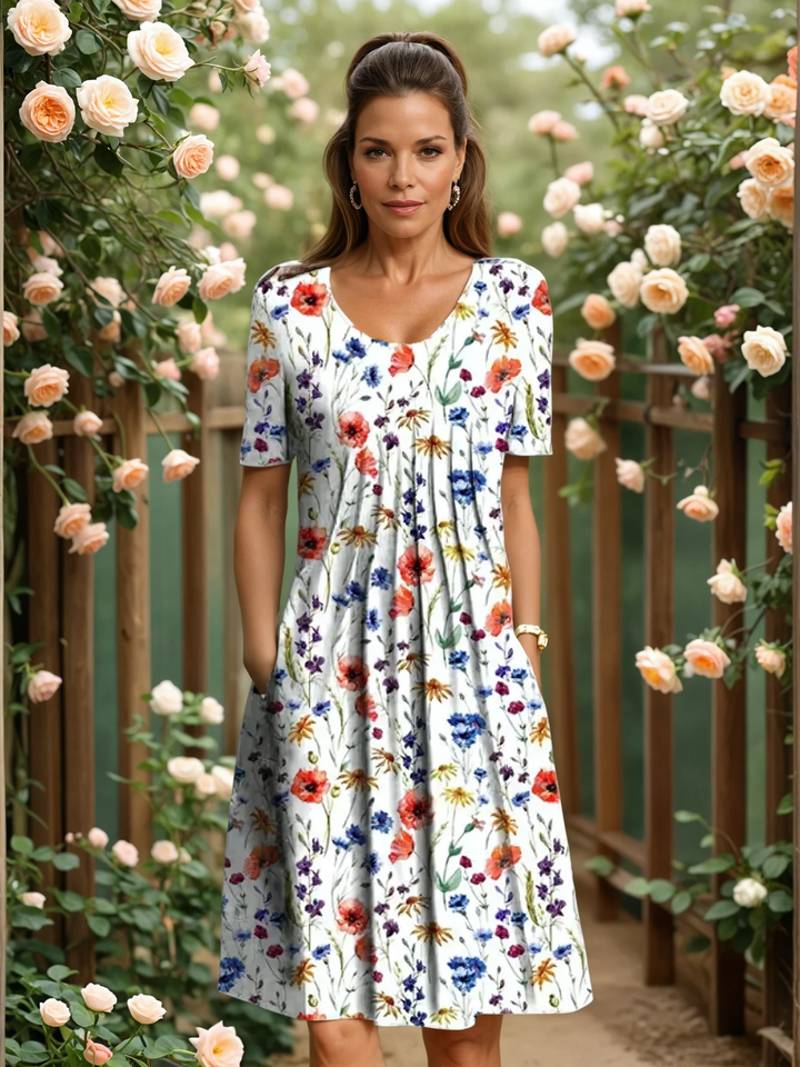 Marcelle | Elegant Dress With Tummy Coverage