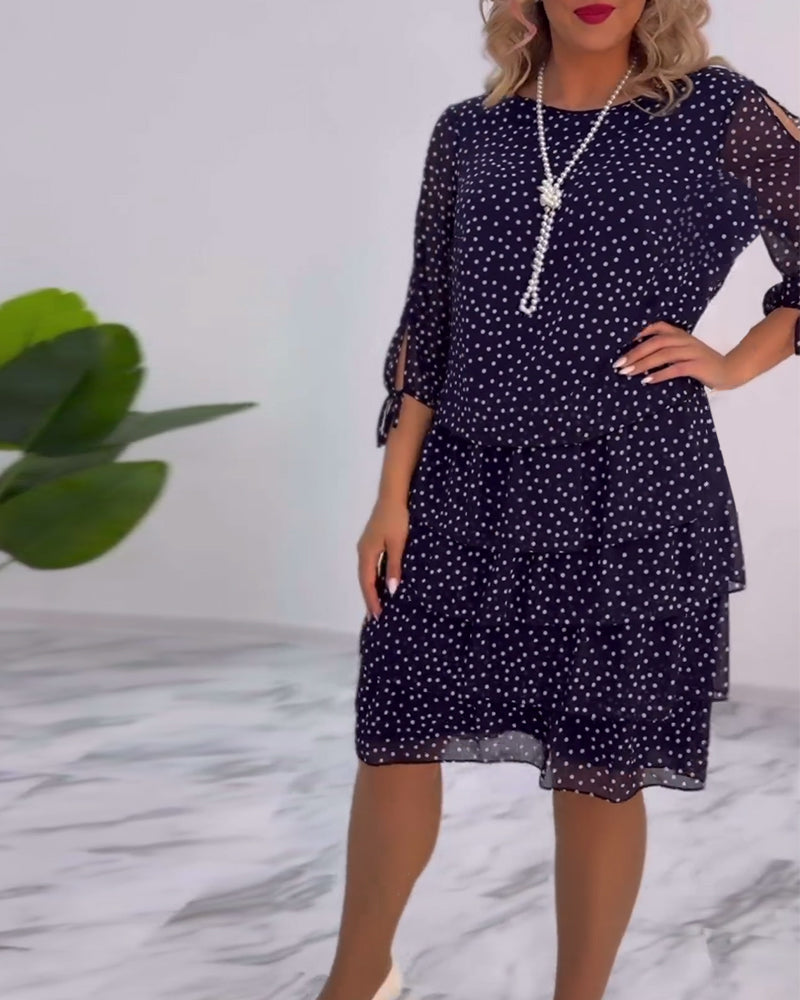 Mildred | Elegant Layered Dress