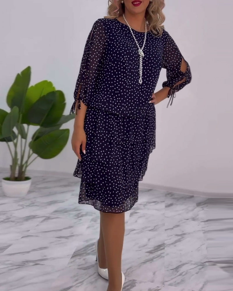 Mildred | Elegant Layered Dress