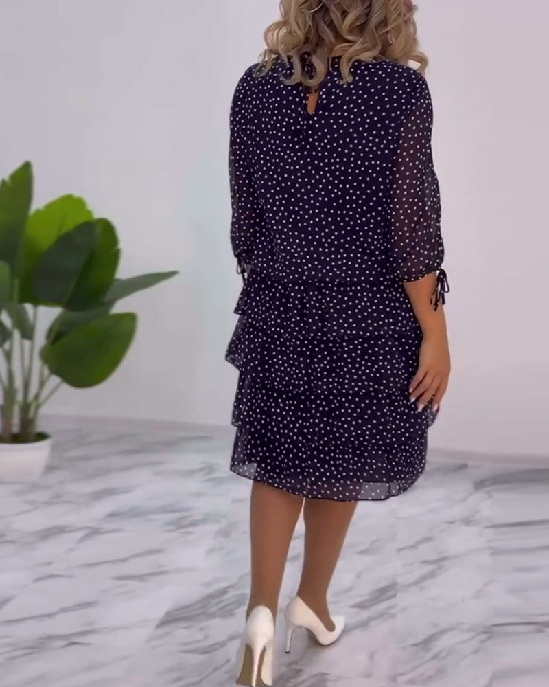 Mildred | Elegant Layered Dress