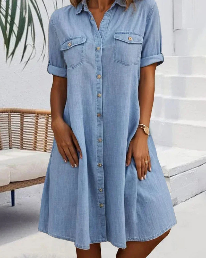 Janice | Collared Dress