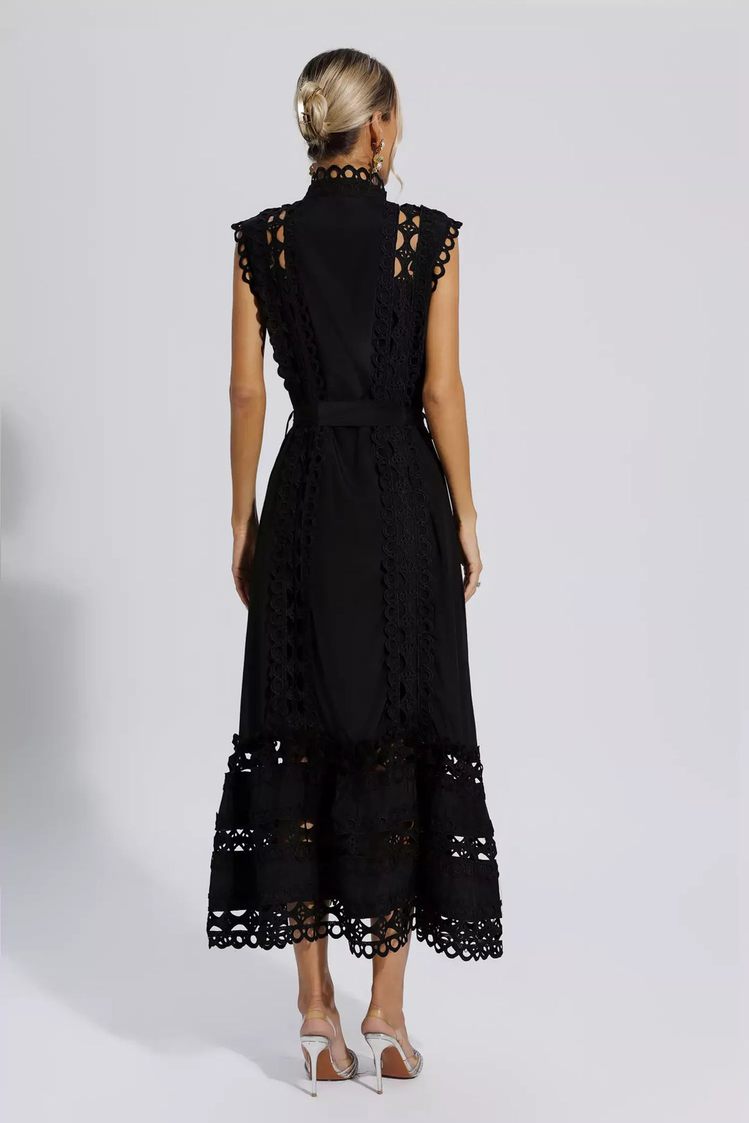 Julianna | Sleeveless Hollow Maxi Dress