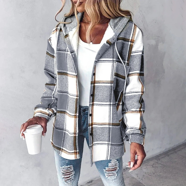 HARLINE | SOFT WARM AUTUMN JACKET
