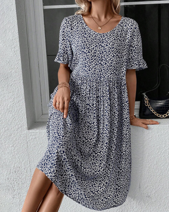 Ember | Floral Midi Dress