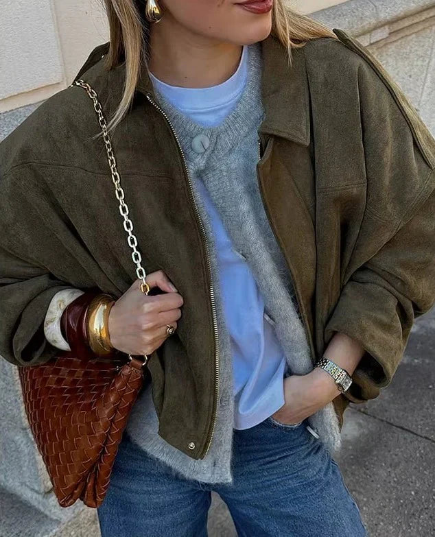 Velianora | Iconic Bomber Jacket
