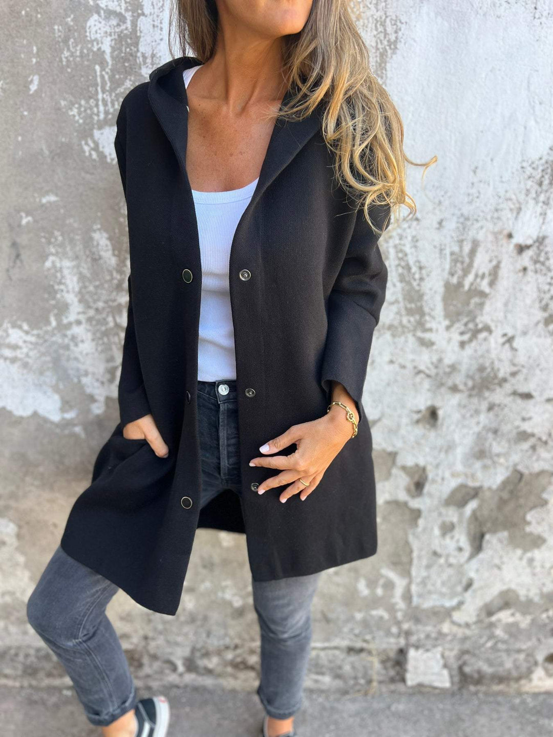 CAROLINE | COSY BUTTON-UP JACKET