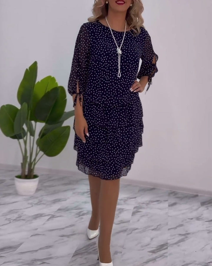 Mildred | Elegant Layered Dress