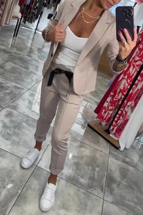 BELINDA | ELEGANT & COMFY TWO-PIECE SUIT