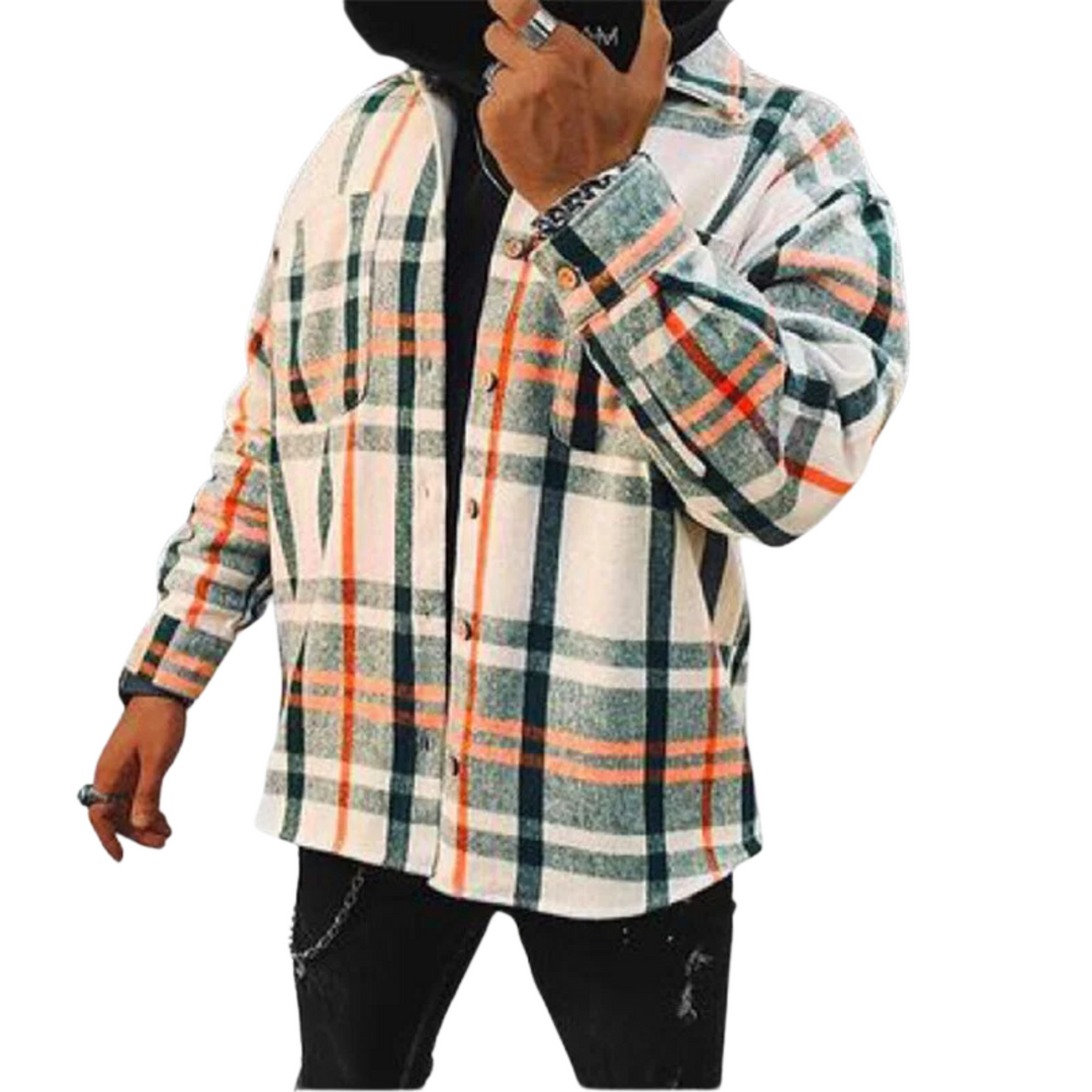 Mathias | Checkered Winter Shirt