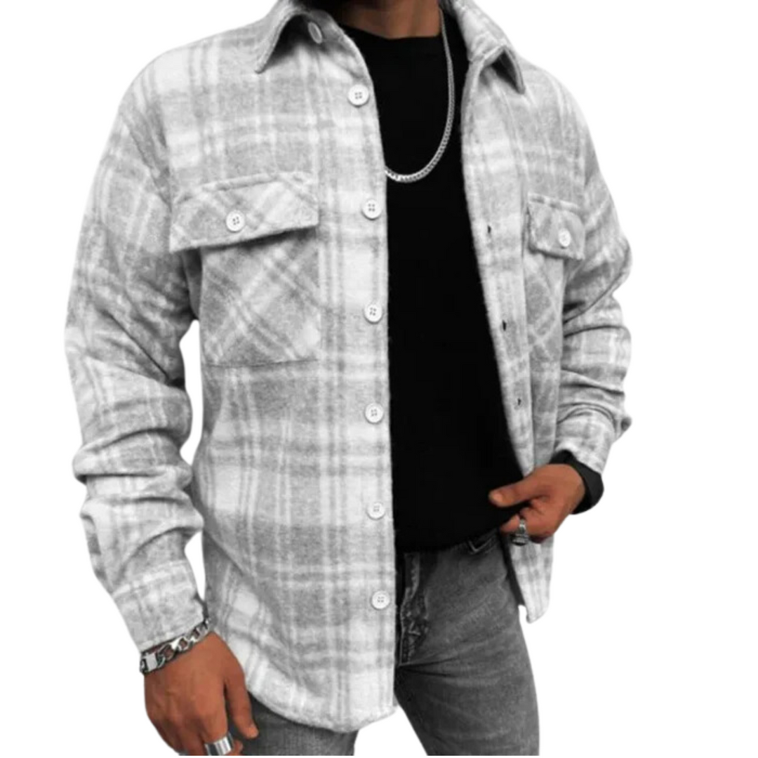 Mathias | Checkered Winter Shirt